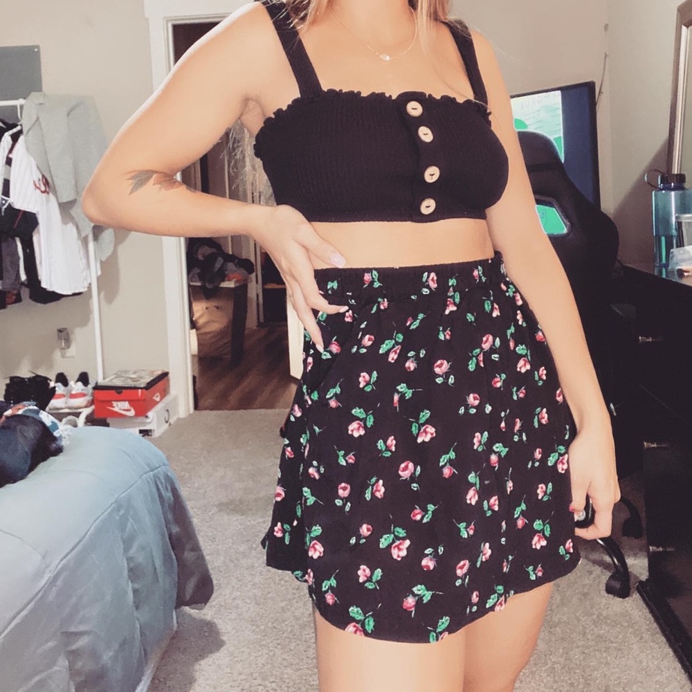 Floral skirt